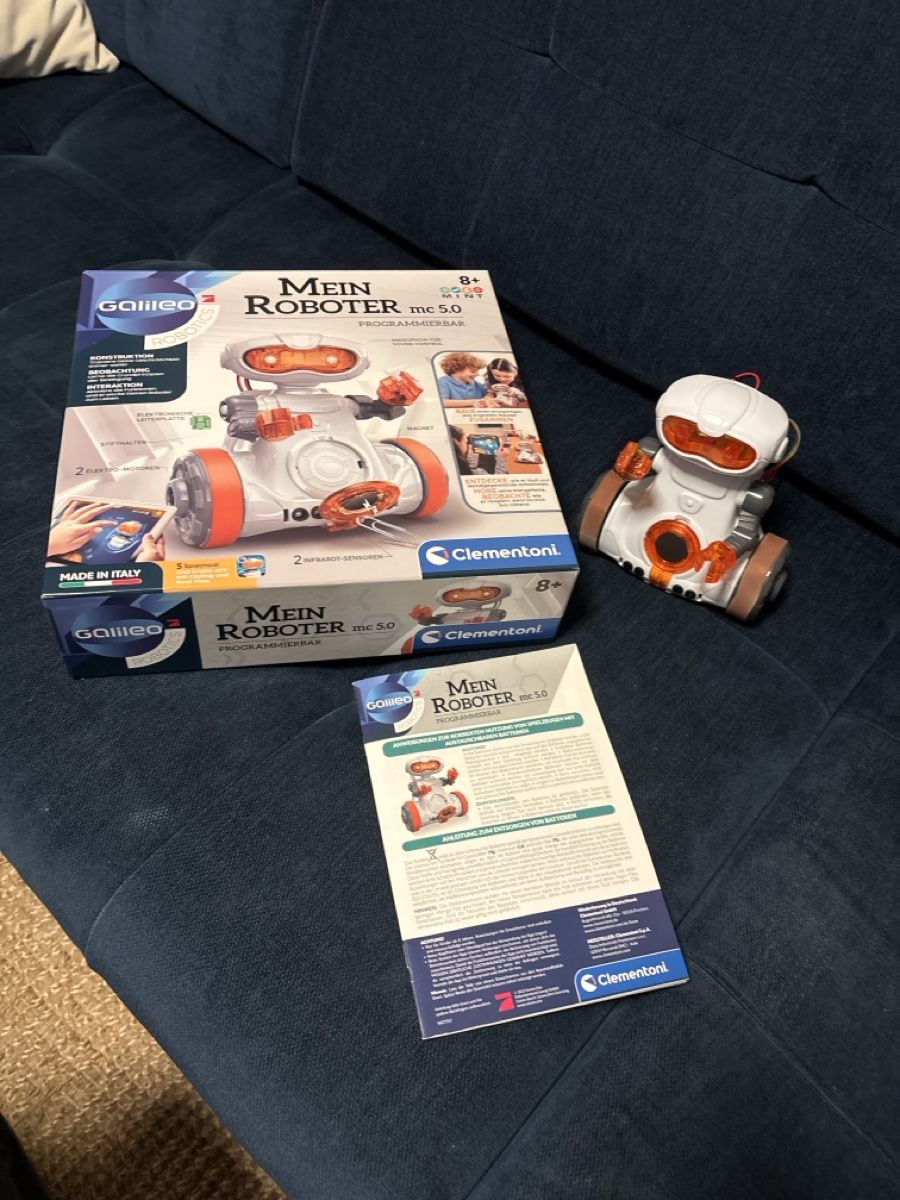 Clementoni Giocattoli: Galileo Mein Roboter mc 5.0, programmierbar, neuwertig! – Usato da Zürich venduto da valientelena