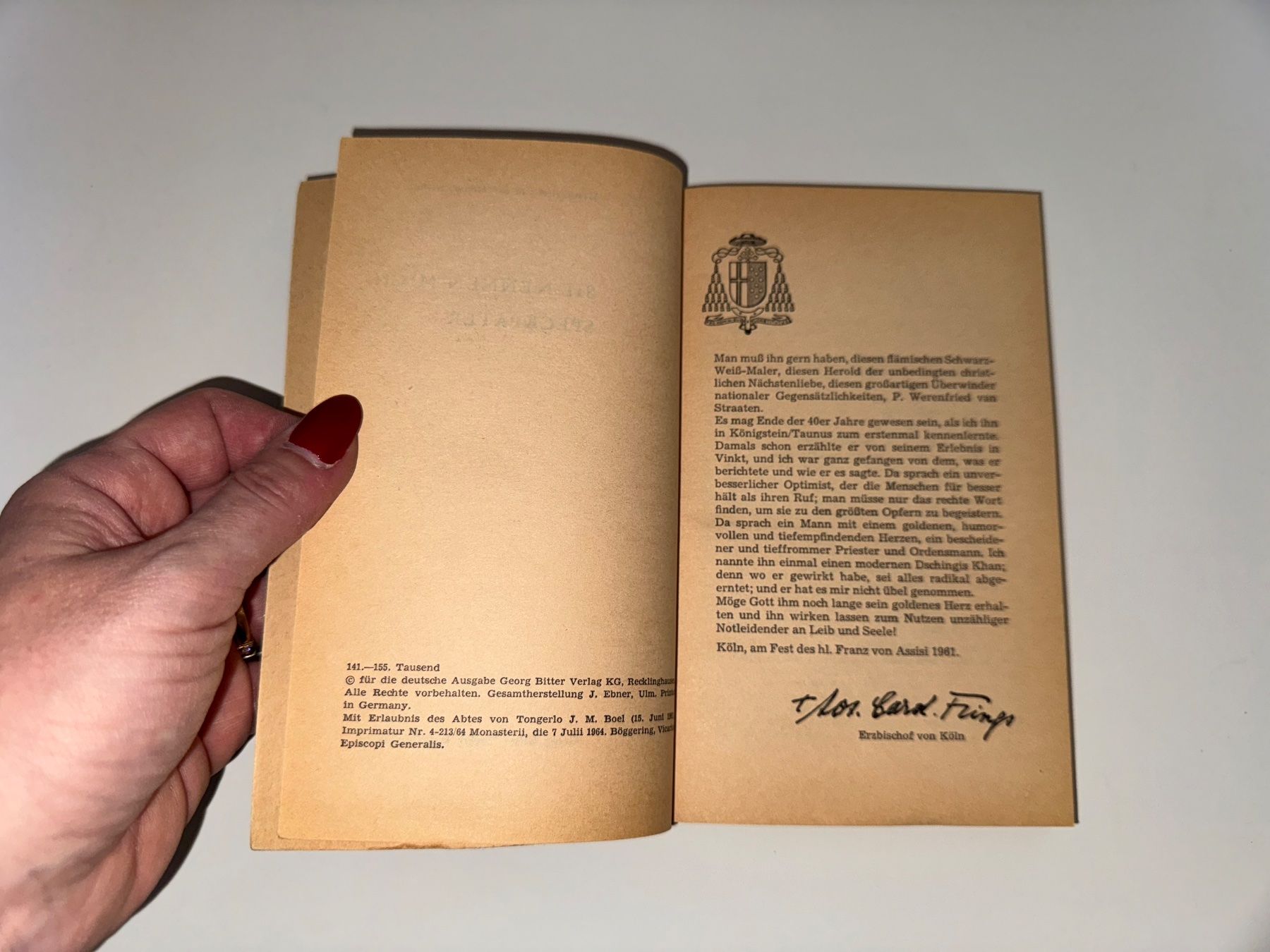 Bücher: BUCH: Sie nennen mich Speckpater – Gebraucht aus Grosswangen von Second_hand_paradise 2