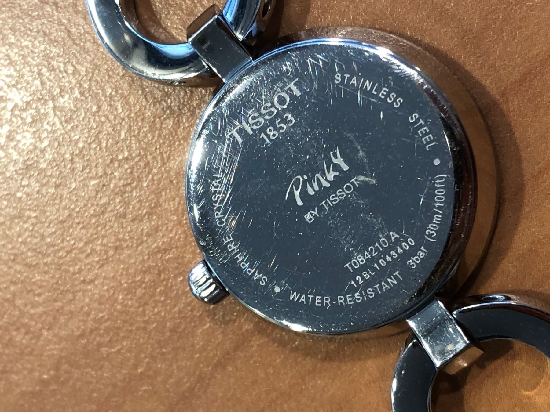 Tissot Uhren: Tissot Damenuhr Pinky bicolor Perlmutter – Gebraucht aus zürich von Michelbourquin 2