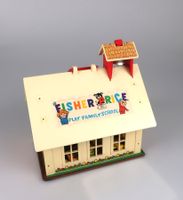 Vintage Fisher Price Play Family School von 1971