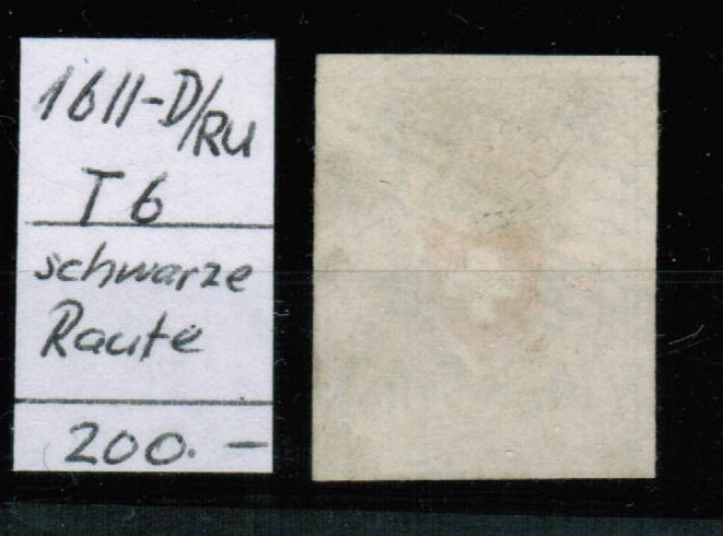 Alle Briefmarken: Rayon 16II - D/RU - T6 – Gebraucht aus Bern von peri02 1