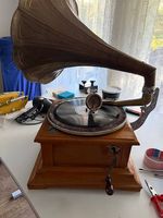 antikes Grammophon