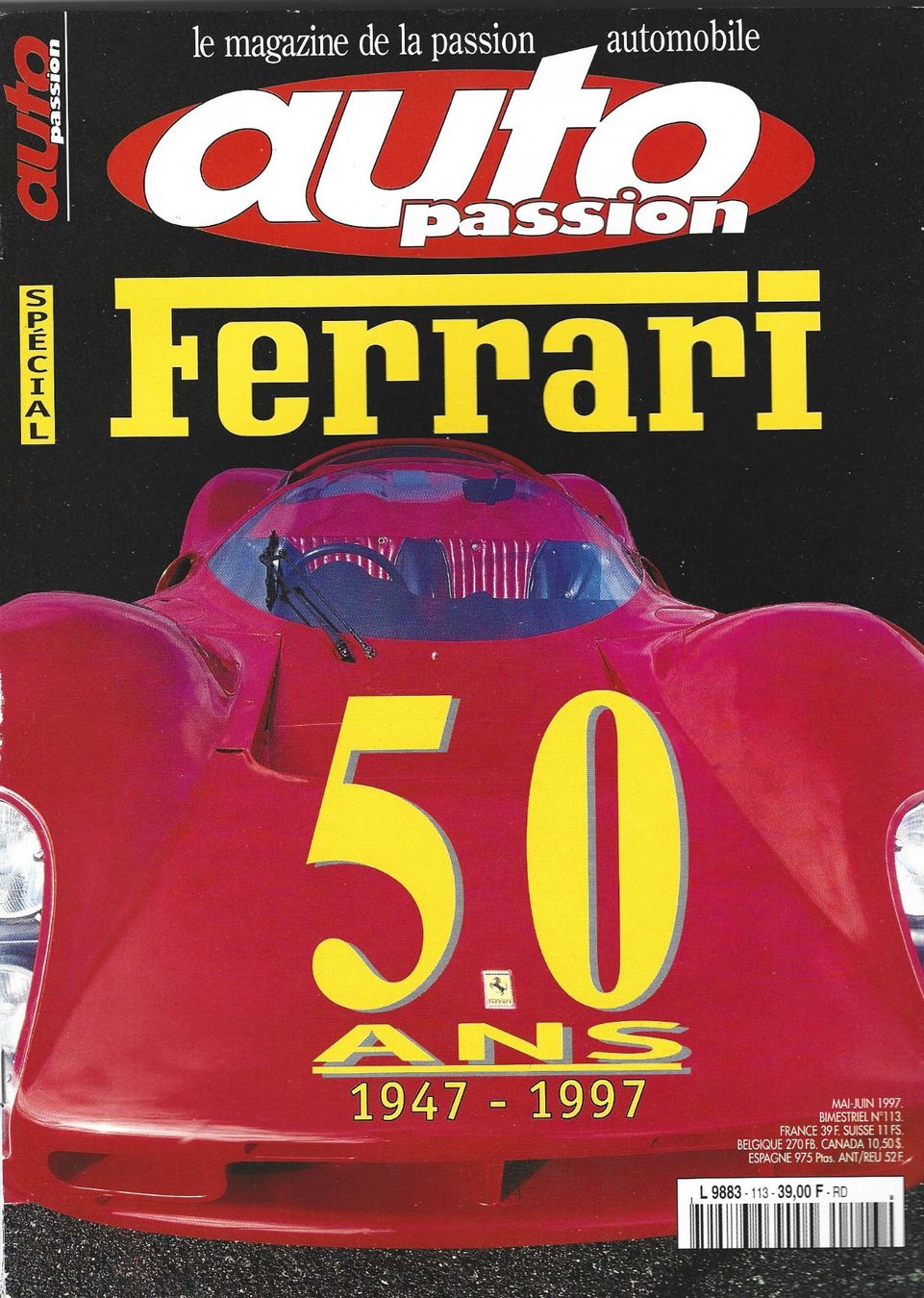 Libri: Auto Passion, Spécial Ferrari – Usato da Fontainemelon venduto da Jice12