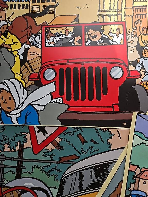 Fumetti: 6x Tim und Struppi Poster – Usato da Biel/Bienne venduto da Rouf7 1