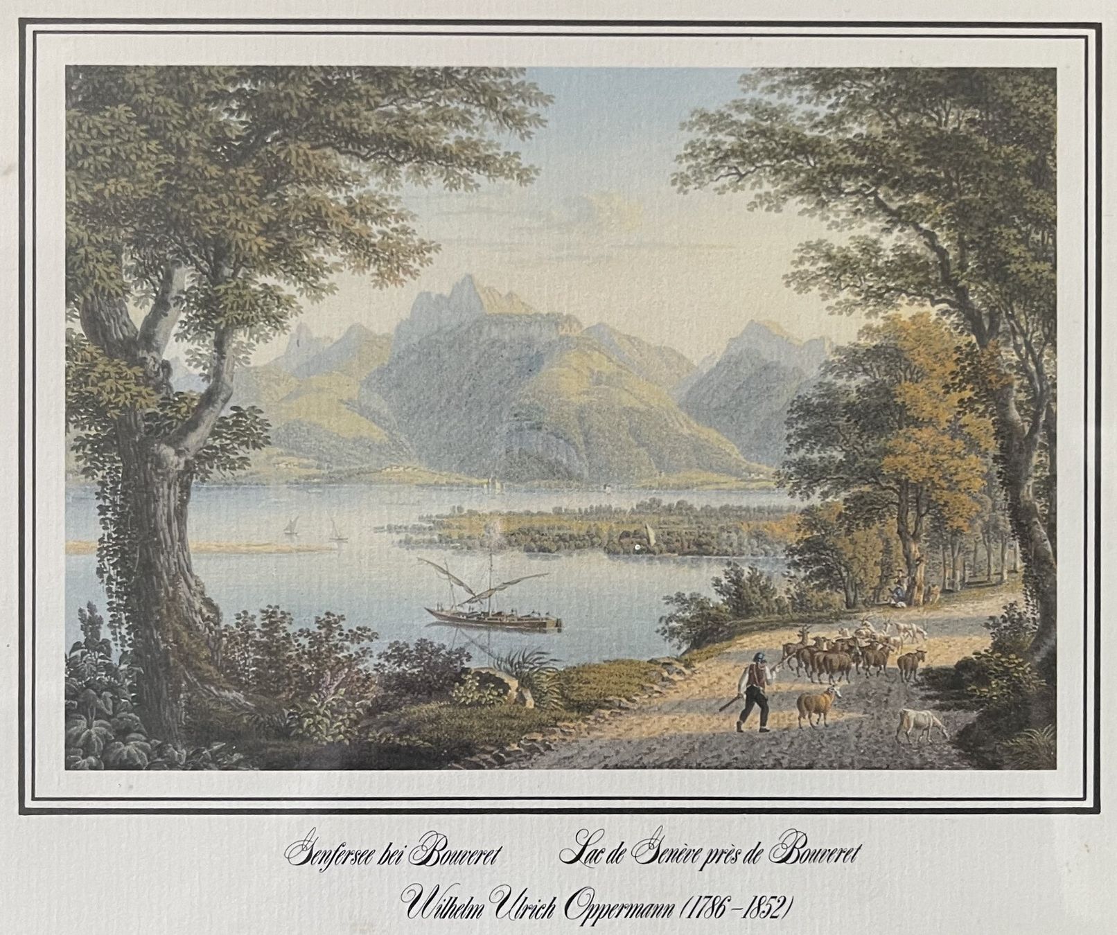 Gravures: Stich - Genfersee - 24 x 18cm – D'occasion à Oftringen par Vucki 1