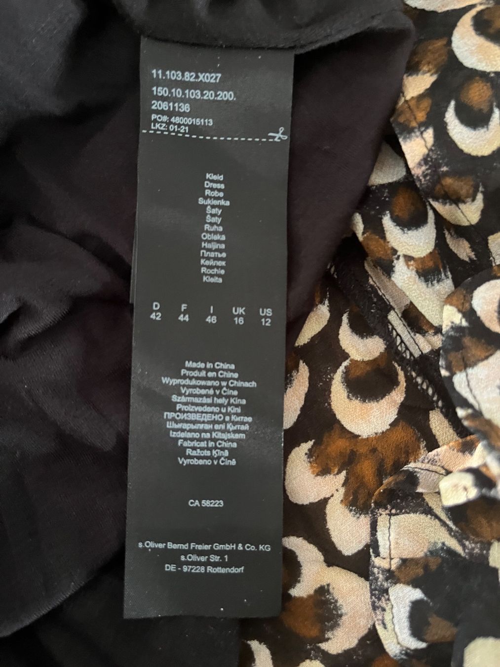 S.Oliver Vestiti: Kleid S Oliver |  BLACK LABEL | NEU – Nuovo (secondo la descrizione) da Jona venduto da tissot8645 6