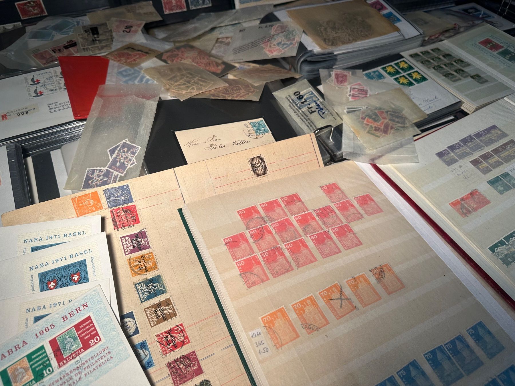 Tutti i francobolli: Briefmarkensammlung - Auflösung – Usato da Stettfurt venduto da 2442 7