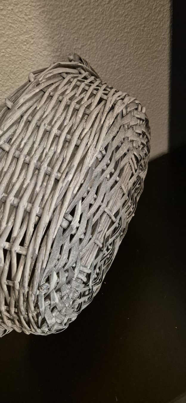 Altro per la casa: Dekorative, graue Korb-Schale ca 30cm Durchmesser – Nuovo (secondo la descrizione) da Schafisheim venduto da LittleZwerg 2