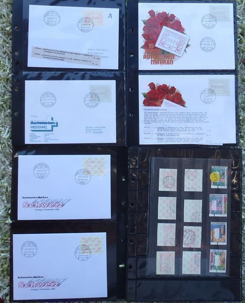 Alle Briefmarken: Grosse CH-Automatenmarken Sammlung – Gebraucht aus Walkringen von Casablanca777 7