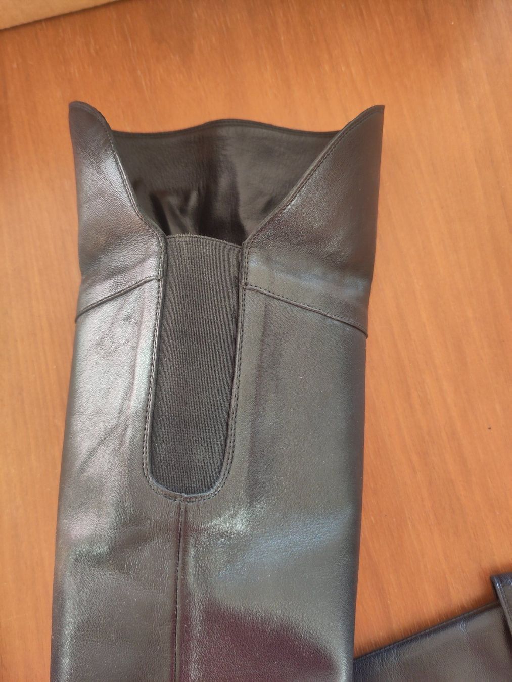 Scarpe da donna: Schwarze Stulpenstiefel - Grösse 36.5 - modern Absatz – Nuovo (secondo la descrizione) da Zürich venduto da Bischosa 5