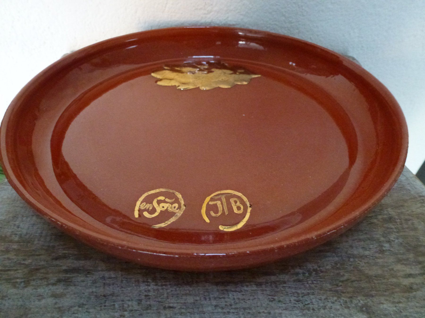 Ensoie Teller: En Soie / Teller Schale Platte - D25cm – Gebraucht aus Esslingen von eintagammeer