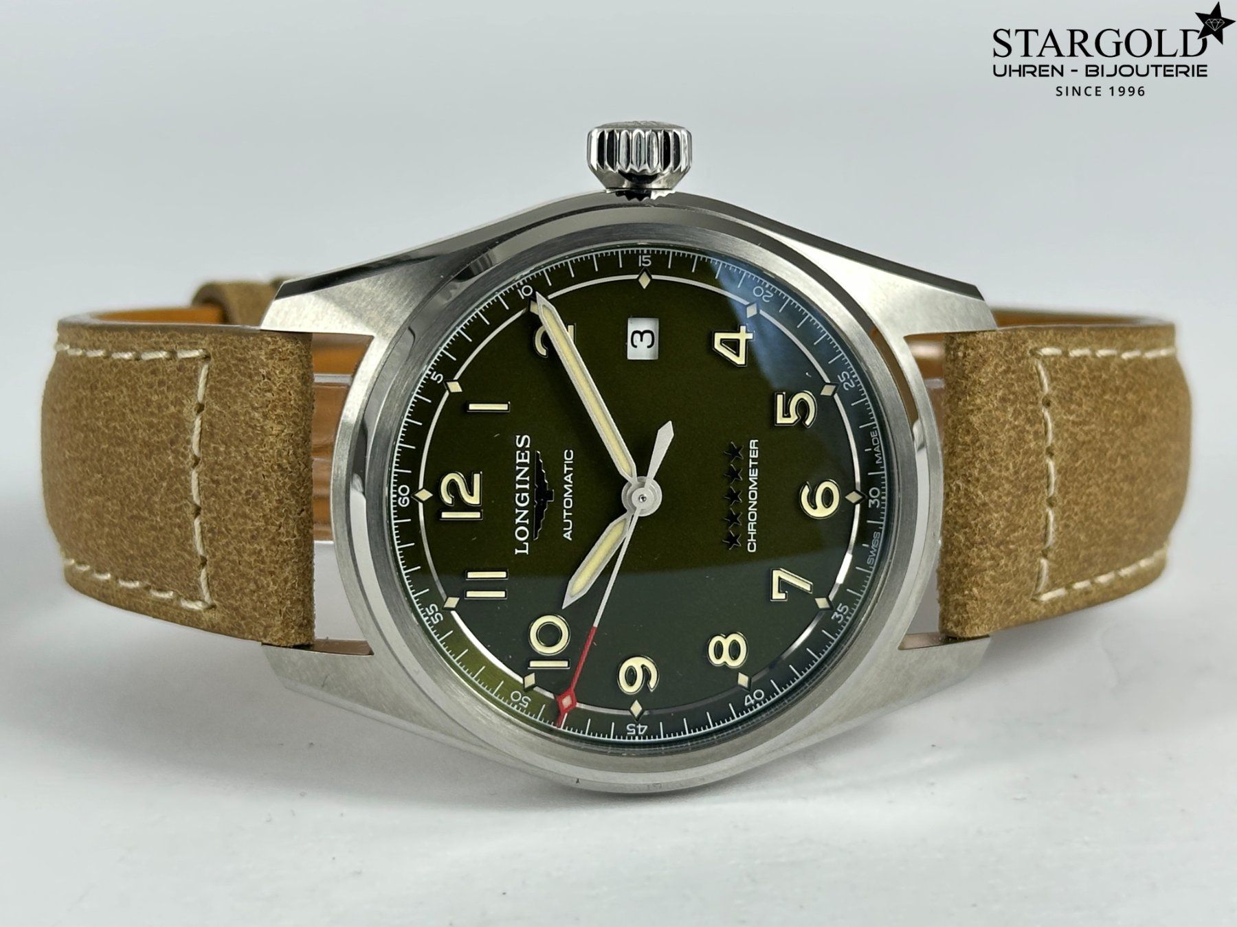 Longines Orologi: Longines Spirit - L3.810.4.03.2 – Usato da Zürich venduto da Stargold-Uhren 6