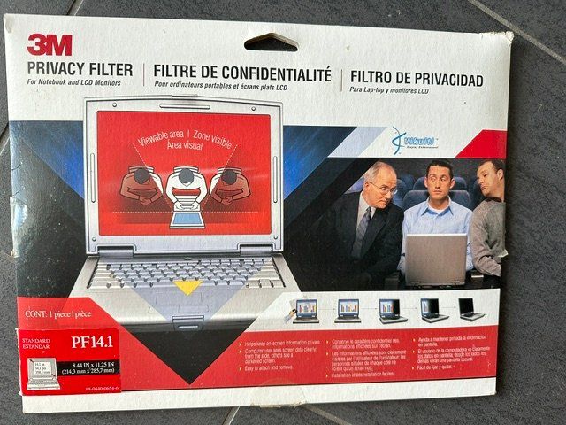 Ritocchi & pellicole di protezione: 3M Privacy Filter PF14.1 neu – Nuovo (secondo la descrizione) da Feldbach venduto da CDF10