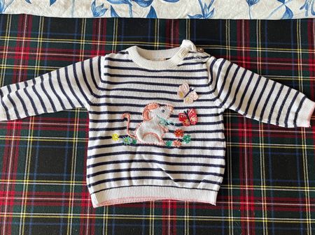 süßer Pullover, John Lewis, Größe 62