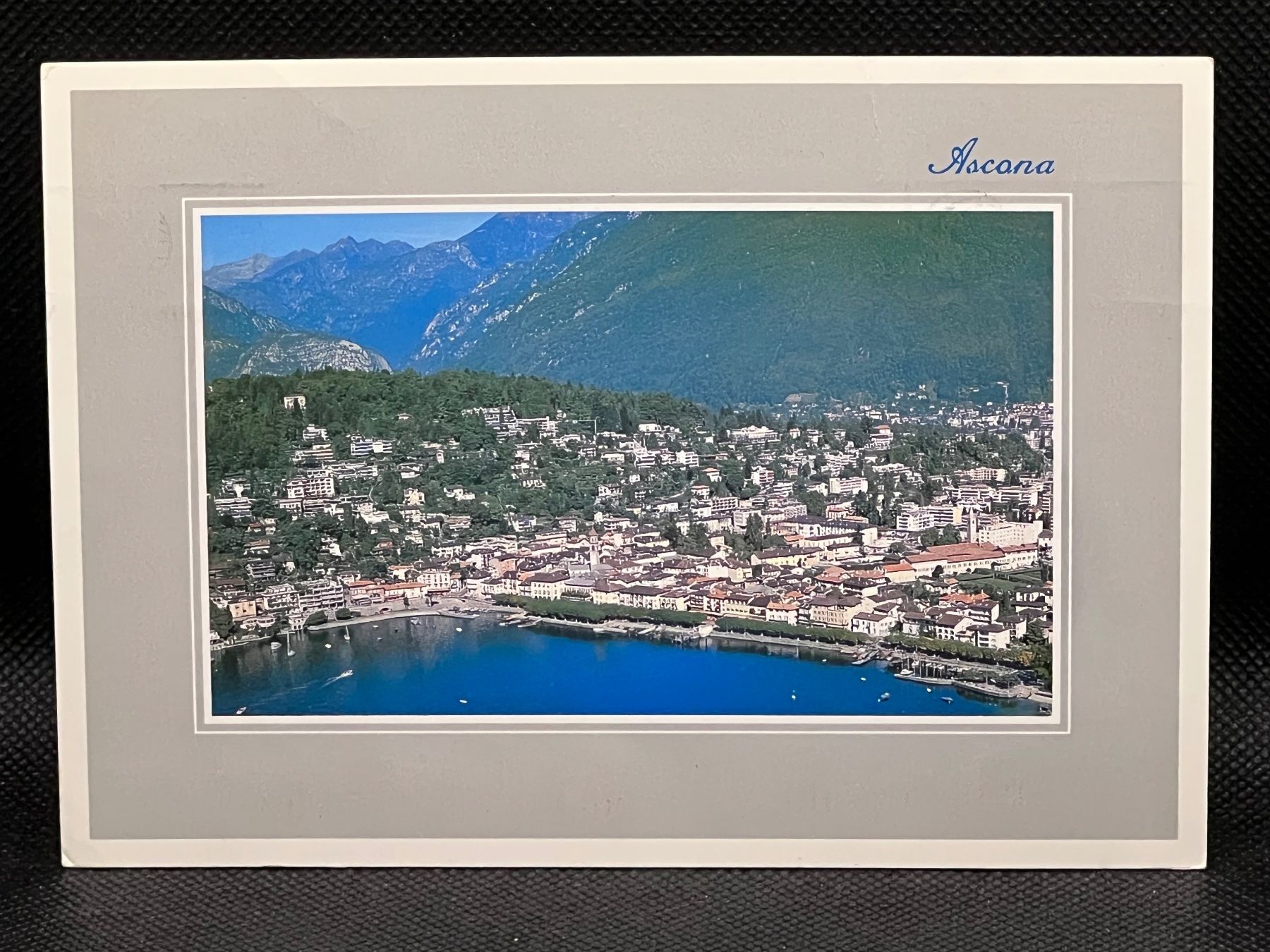Ansichtskarten: Ascona (Lago Maggiore) – Gebraucht aus Widnau von Brusi9