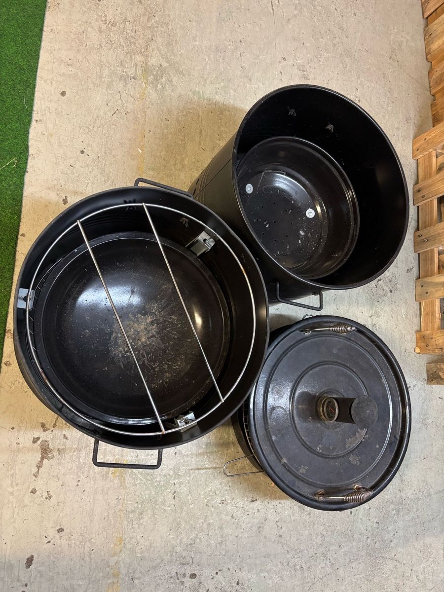 Griglie: Grilltonne Multifunktion Holzkohlengrill – Usato da Zug venduto da Biki72 6