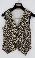 # WOMAN - Gilet ,,leoprint‘‘ Gr. S #
