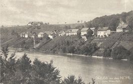 Gruss aus dem NOHL ( am Rheinfall ) 1916
