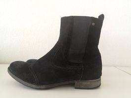 ESPRIT Damen Stiefeletten Chelsea Boots, Leder, Gr. 39