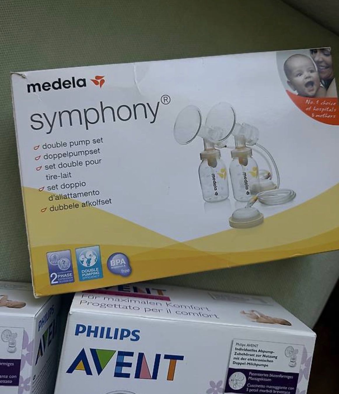 Philips Accessori per l’allattamento: Philips Avent Einzel-Abpumpset /pump-set – Nuovo (secondo la descrizione) da Bern venduto da mystyle_bern 1