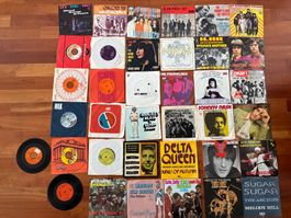 Rock / POP / Funk /Beat Vinyl Single 45 Sammlung 1960/70er