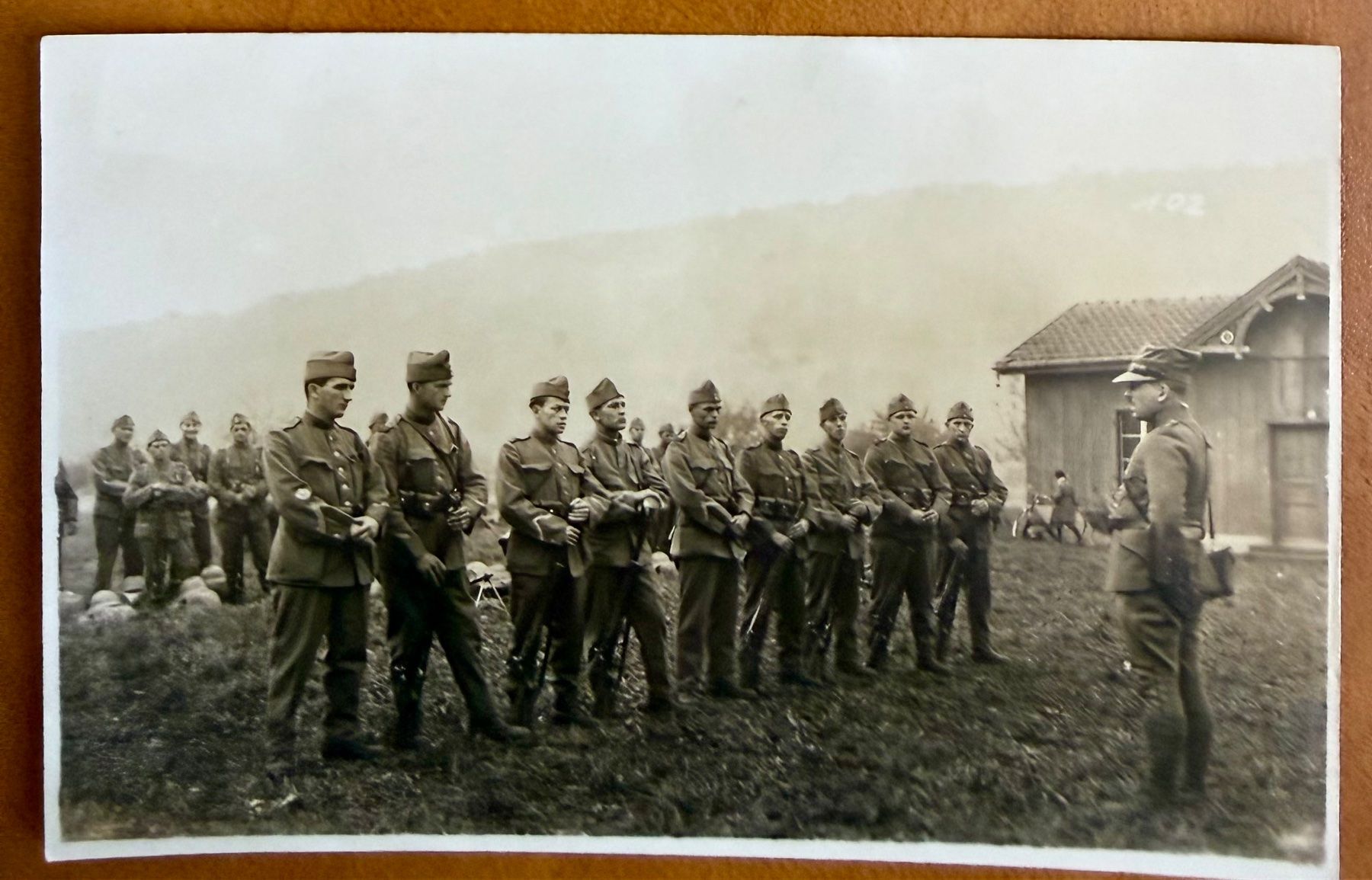 Ansichtskarten: Militaire: Section de Mitrailleurs - années 1920-30 – Gebraucht aus Lutry von Ediego