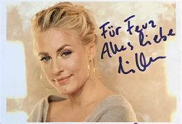 Li Hagman Lindenstraße Autogramm signiert Foto 10x15cm