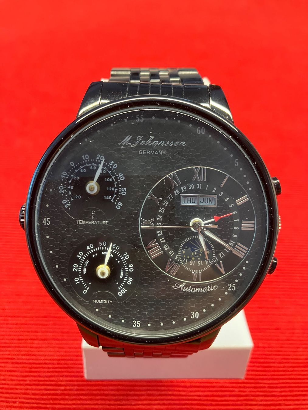 Montres: M.JOHANNSON Herrenuhr Automatic – D'occasion à Schaffhausen par jahu.