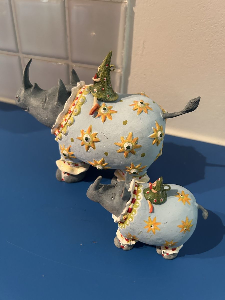 Figuren: Figuren.  Jambo Roberta Rhino Mini Nashorn  – Gebraucht aus Bülach von larson27 9