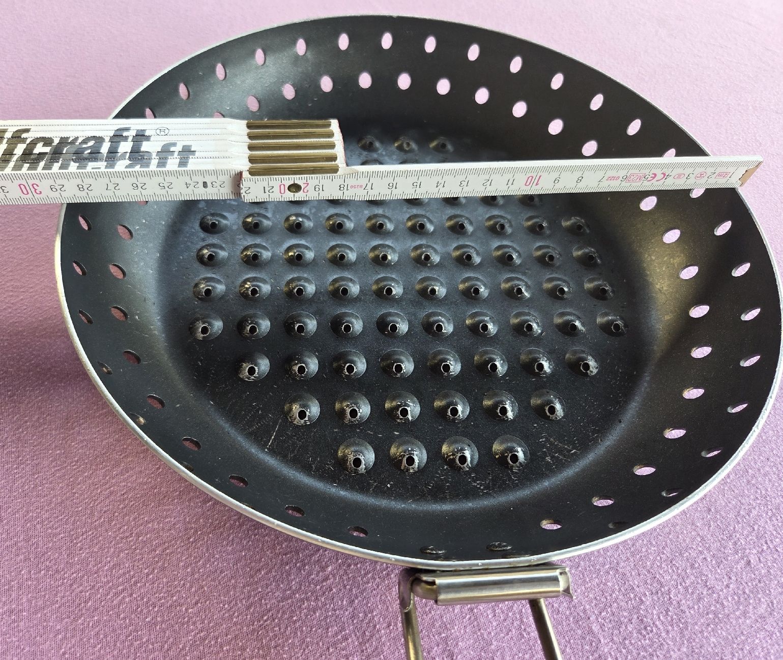 Pfannen: Gemüse oder Marroni Pfanne für Grill – Neu (gemäss Beschreibung) aus Klingnau von Groofty69 4