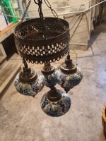 Orient Hängelampe Mosaik blau 