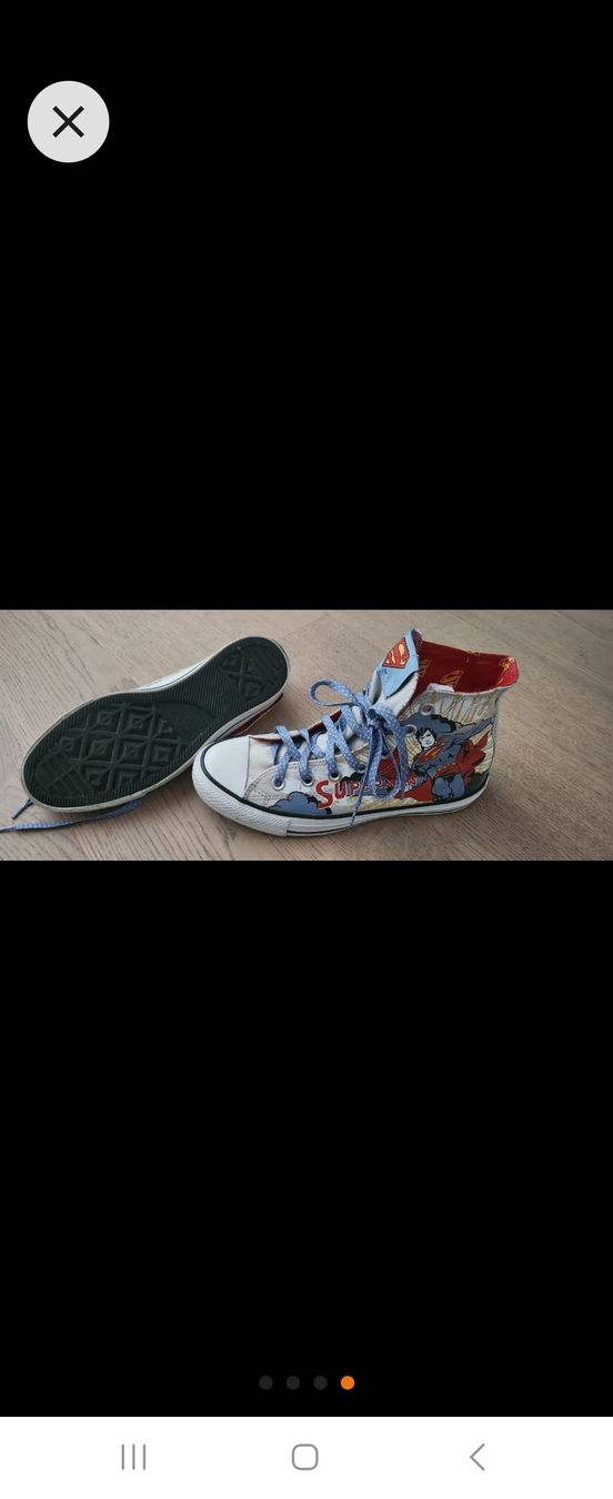 Converse Scarpe da uomo: Cool Converse High Superman Sneakers Ltd Edition – Nuovo (secondo la descrizione) da Rotkreuz venduto da SiSi-13 1