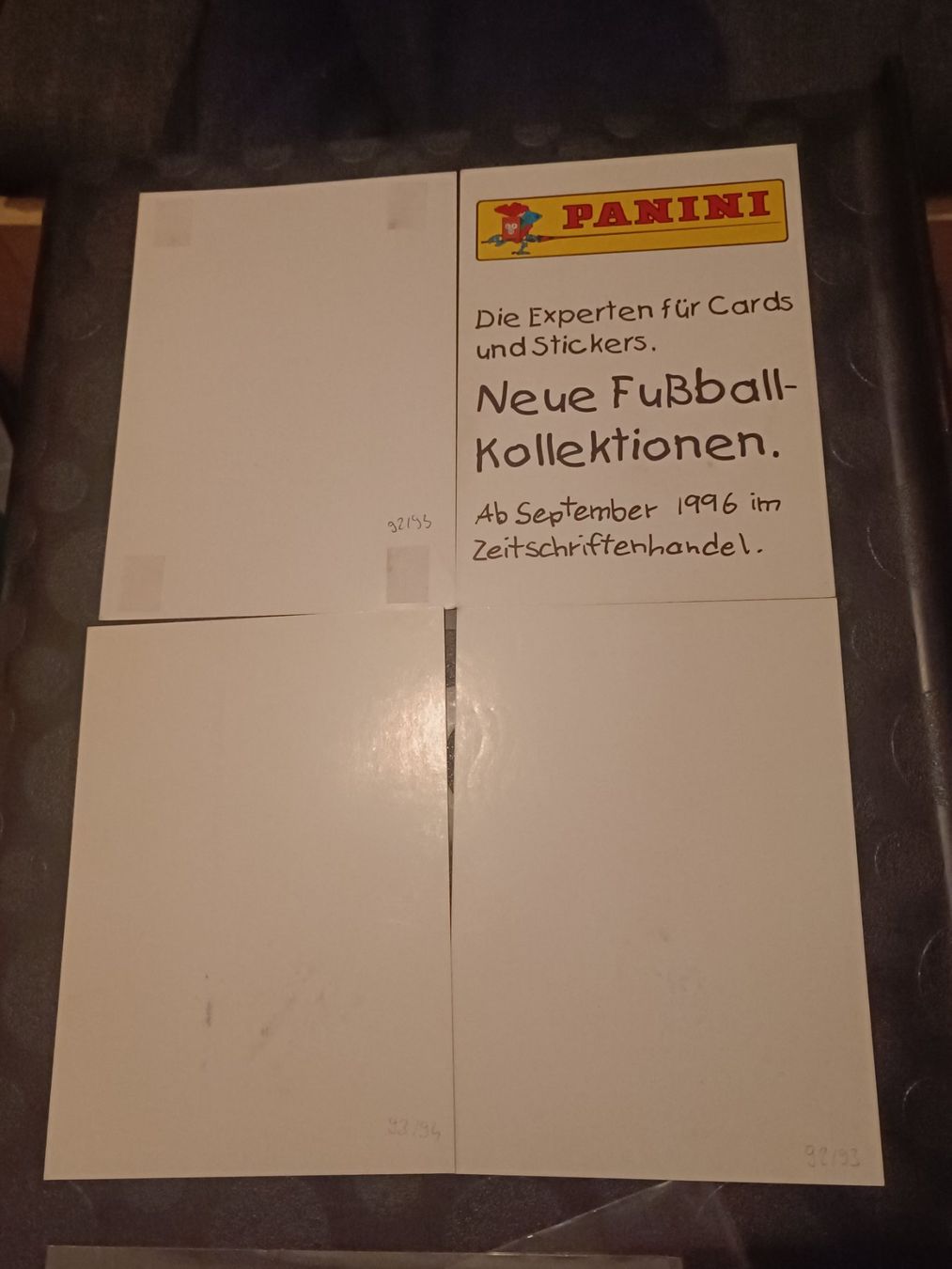 Autografi: HSV - 4x Handsignierte alte Autogrammkarten – Usato da Menziken venduto da Artographs 1