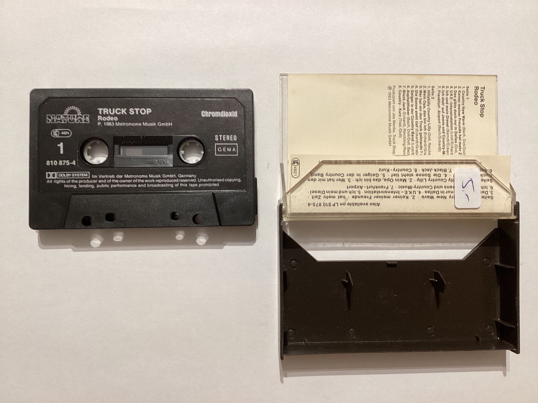 Musicassette: Truck Stop MC - Rodeo – Usato da Gutenswil venduto da Hamzian 1