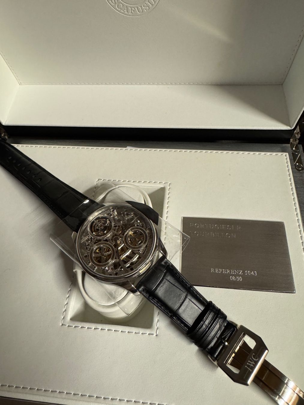 IWC Uhren: IWC PORTUGIESER TOURBILLON PLATIN – Neu (gemäss Beschreibung) aus Schaffhausen von JohnT2 5