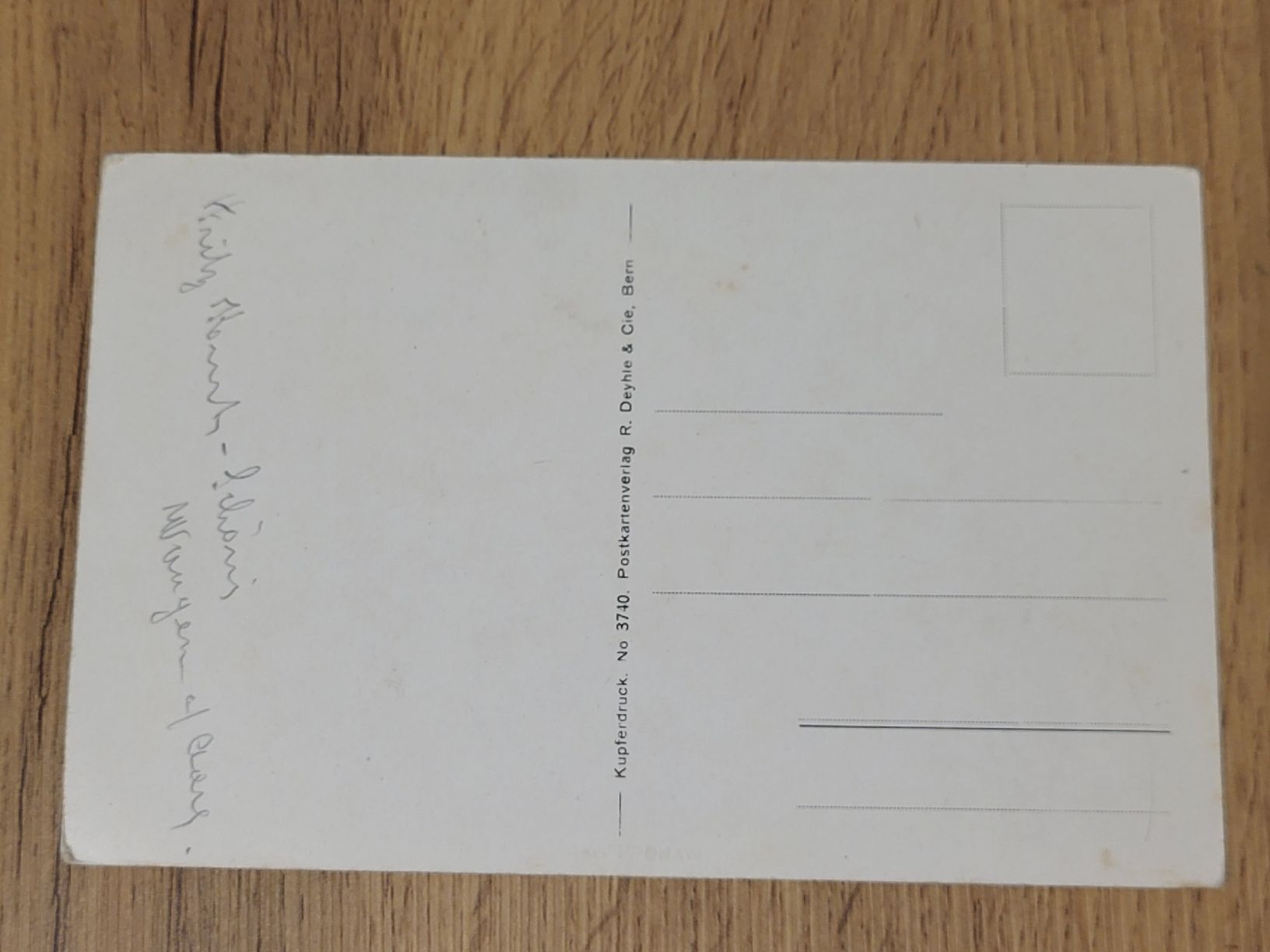 Cartoline postali: Alte Ansichtskarte Wangen a.A. mit Berner Tor – Usato da Allschwil venduto da Uhrenbinz 1