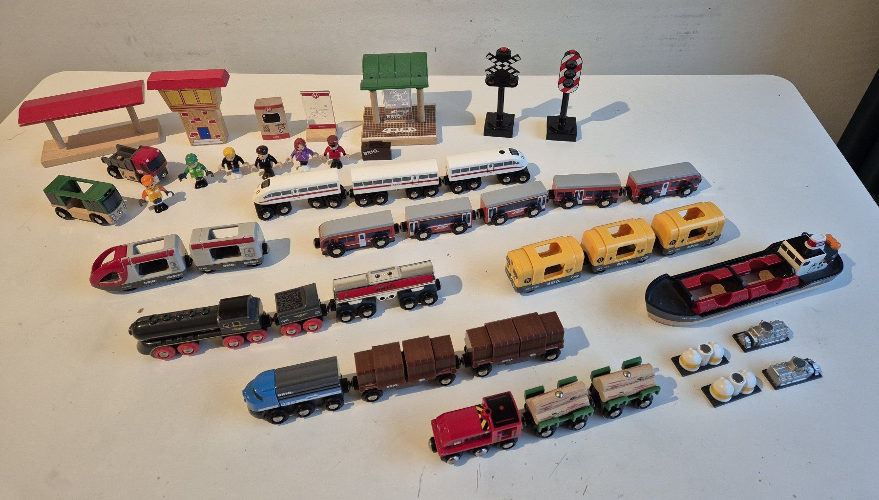 Brio Giocattoli: 160-teiliges Briobahn-Set – Usato da Baar venduto da schlumpfine1001 2