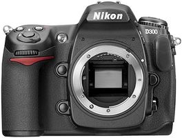 Nikon D300 Body+ Nikon SB28 Flash+  Compact Card