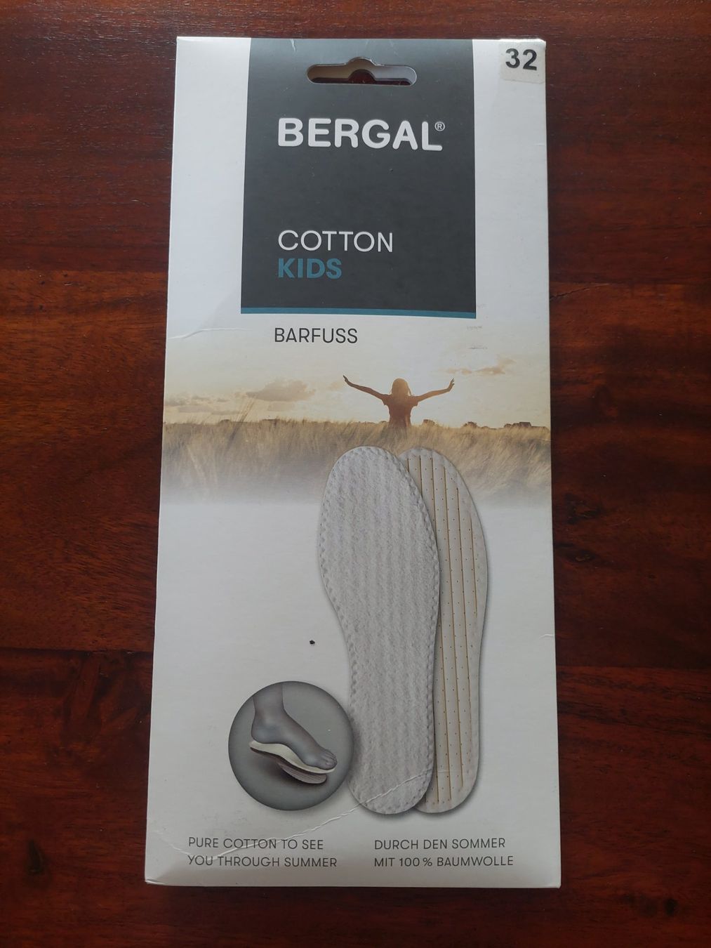 Scarpe da uomo: Bergal Barfuss Einlegesohle Grösse 32 – Nuovo e nell'imballaggio originale da Beckenried venduto da Havacola 1