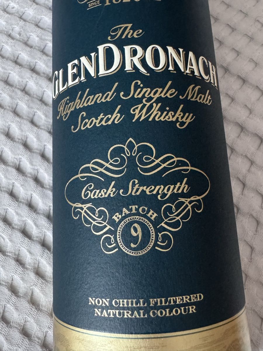Glendronach Spirituosen: The GlenDronach Cask Strength Batch 9 Whisky 70cl – Neu und originalverpackt aus Hergiswil NW von wert721 1