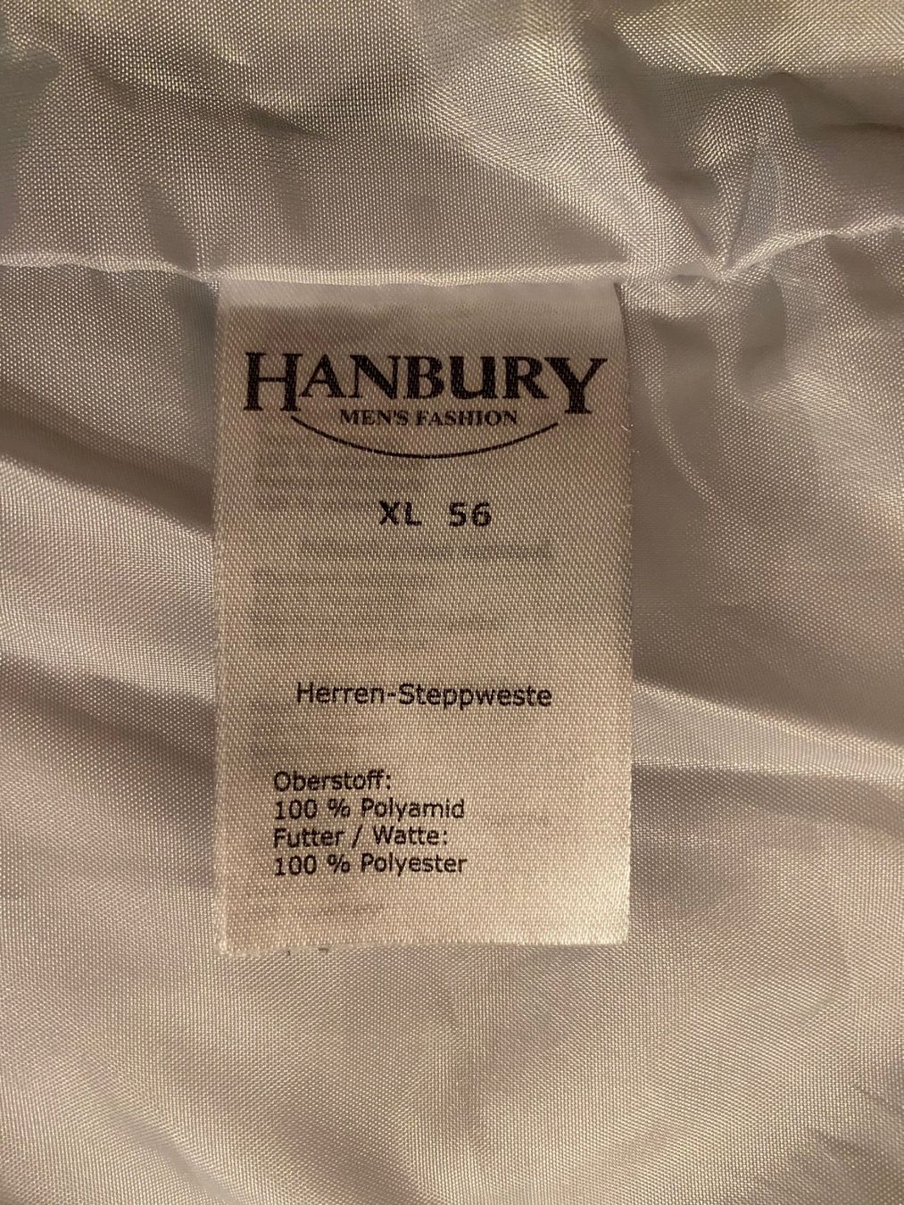 Gilet & Giacche: Herren Steppweste Grösse 56 schwarz – Usato da Hinwil venduto da allerlei0815 4