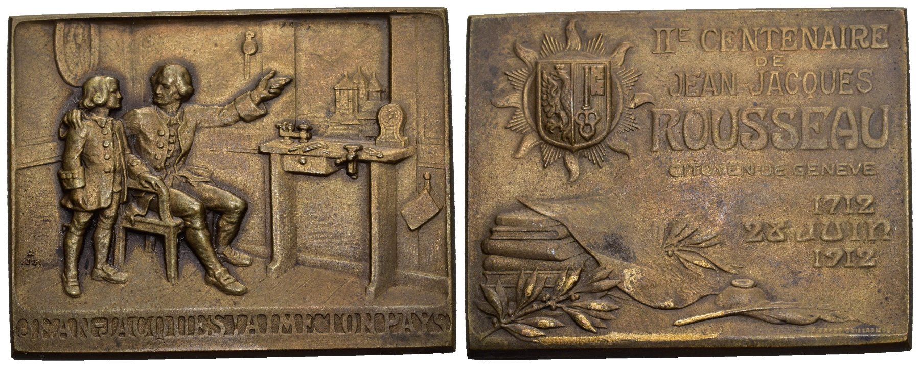 Medaillen: Genf O.J – Gebraucht aus Bern von numismatictops