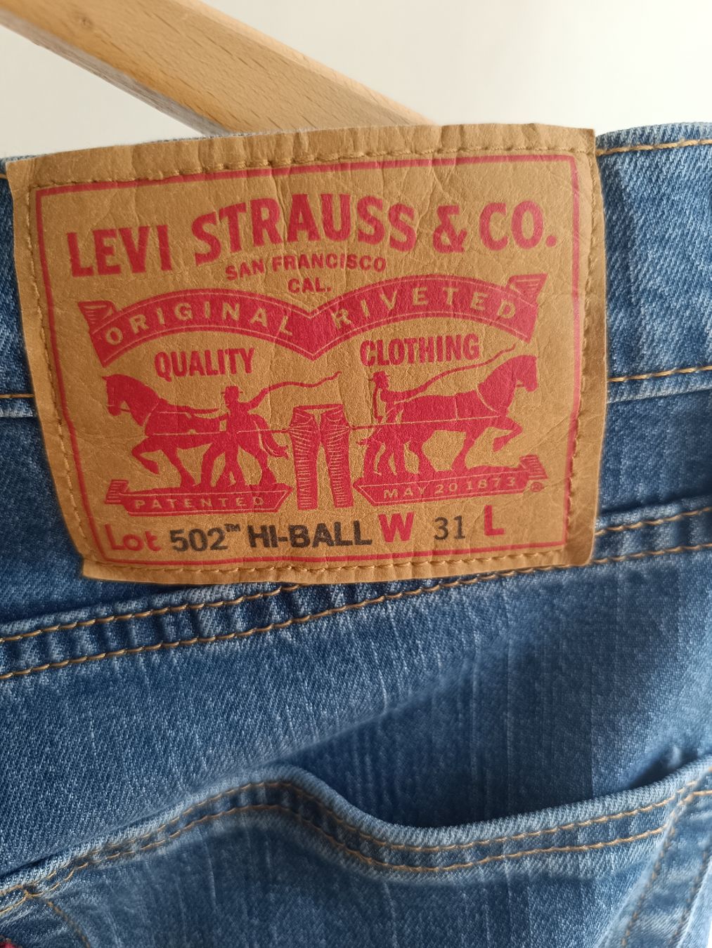 Levi's Jeans: Levis Jeans 502 Hi-Ball – Usato da Basel venduto da froehlicherVagabund 2