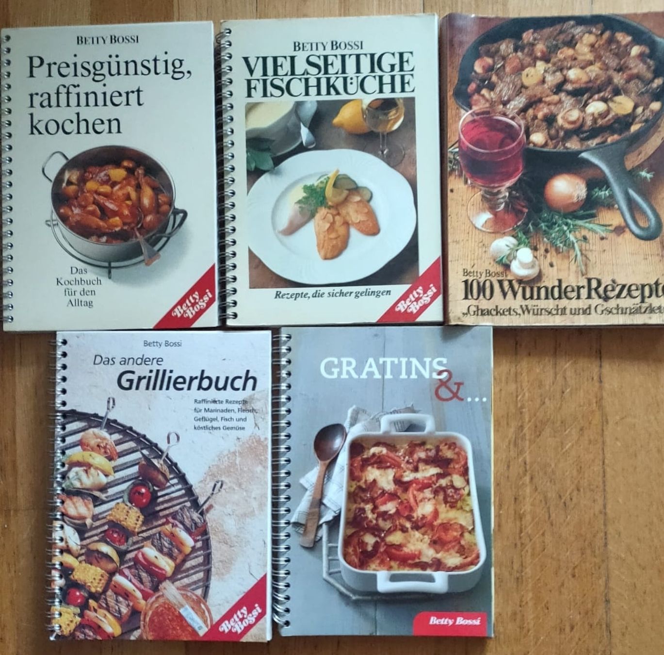 Libri: 5 Betty Bossi Kochbücher – Usato da Luzern venduto da Luzern_Energy