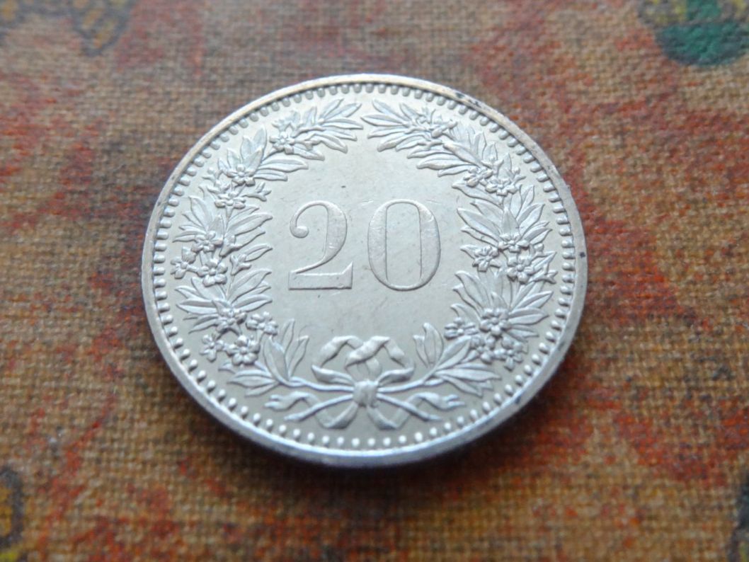 Tutti le monete: 20 Rp. 1985 – Usato da Romanel-sur-Lausanne venduto da Swift13 1