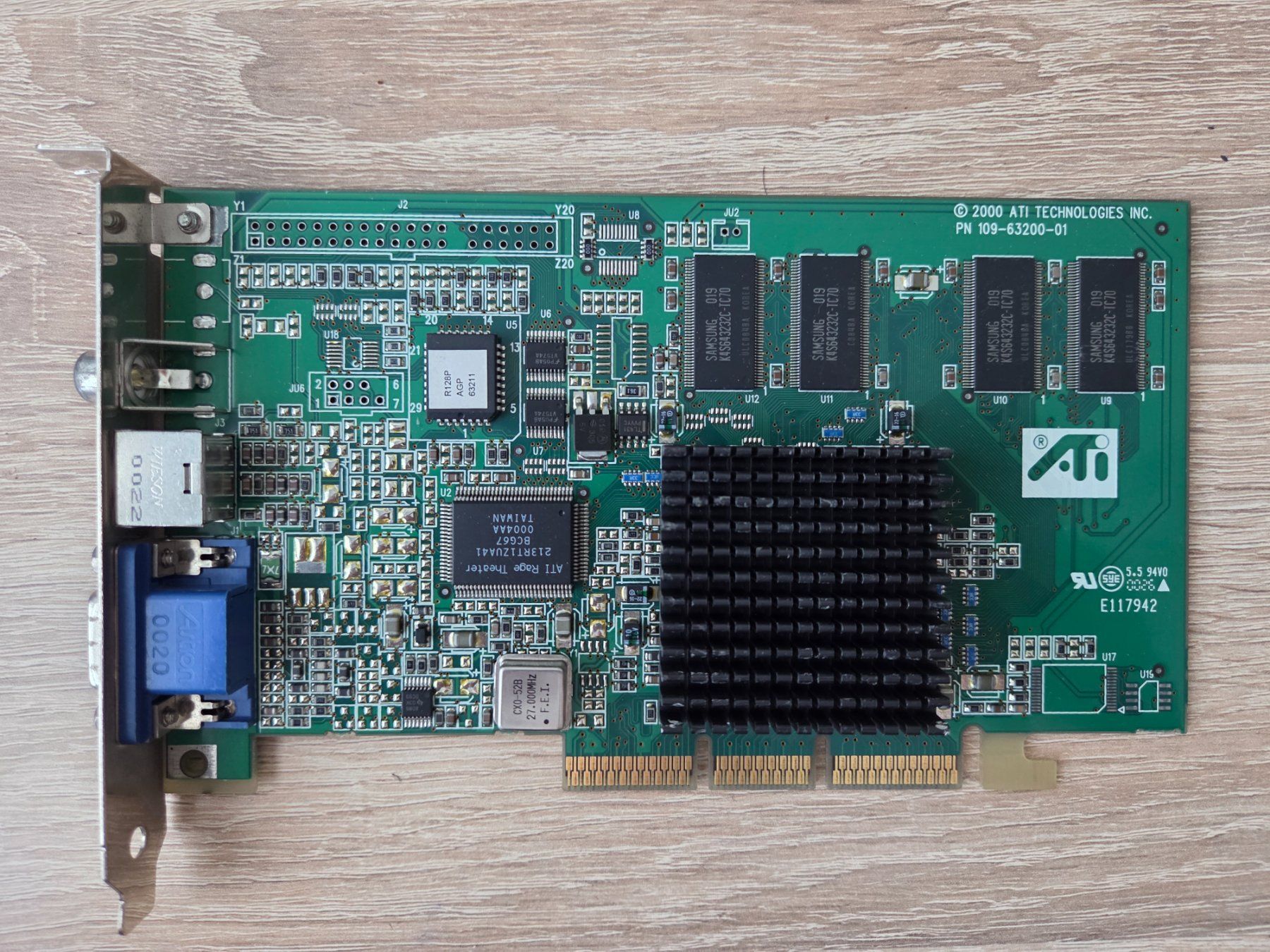 Schede grafiche: Graphic Card AGP ATI Rage 128 Pro 32mb - PC – Usato da Carouge GE venduto da Gasco