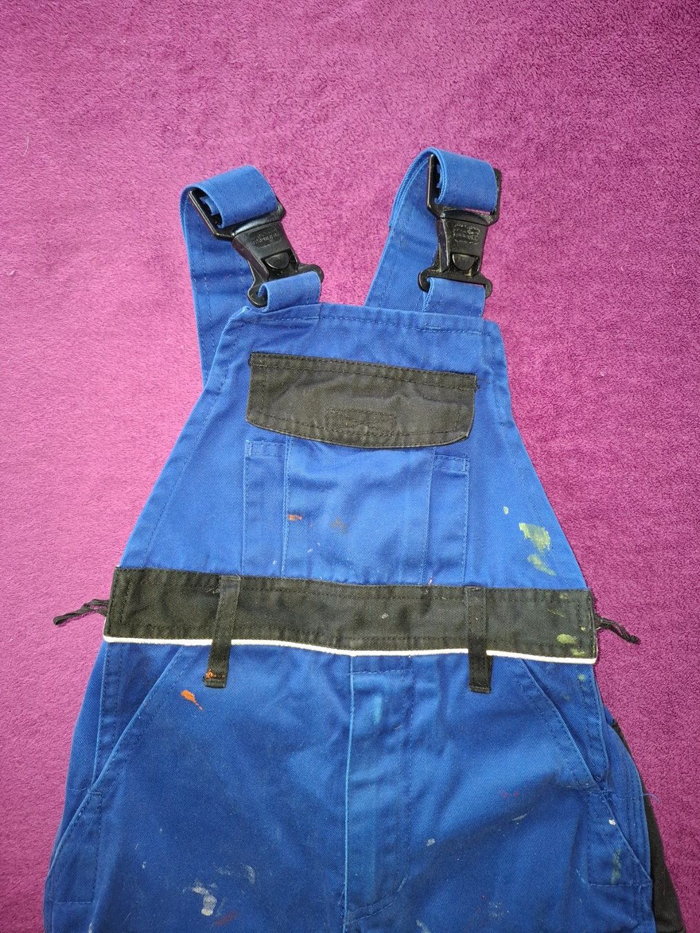 Engelbert Strauss Pantaloni: Engelbert Strauss Latzhose / Hose - Gr. 98/104 – Usato da Müllheim Dorf venduto da Seeeule01 1