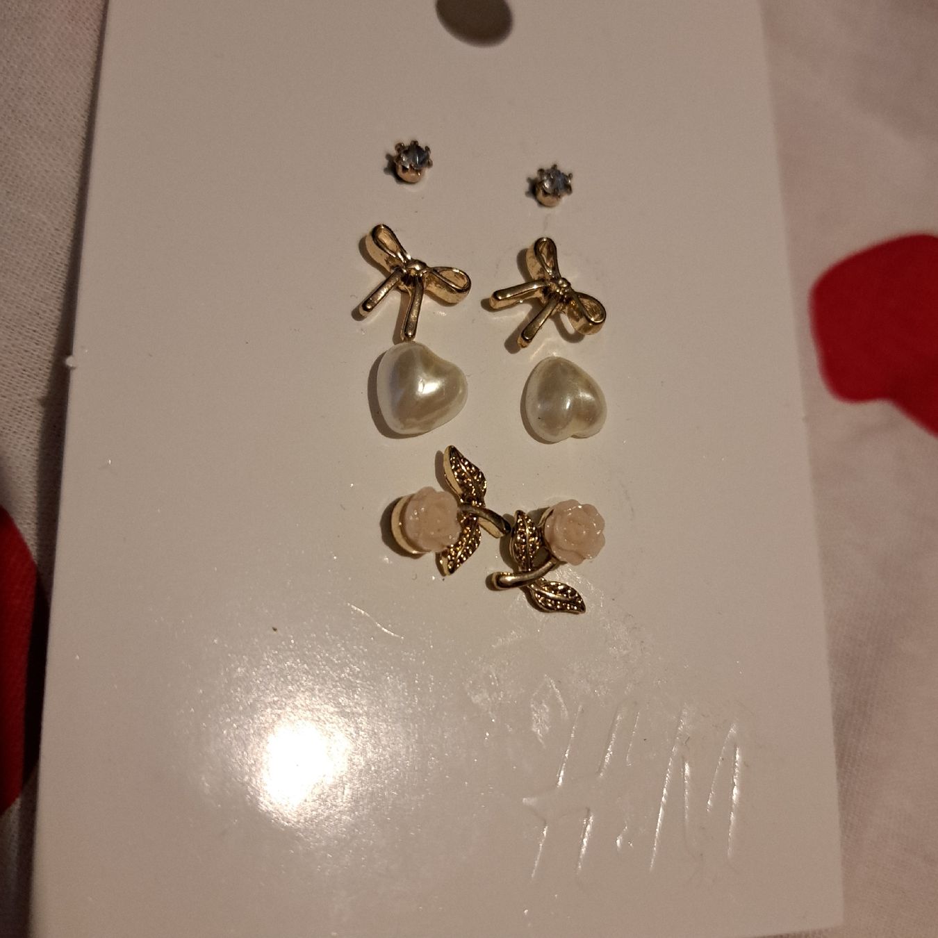 H&M Orecchini pendenti & Orecchini a lobo: Ohrringe Set Ohrstecker  – Nuovo e nell'imballaggio originale da Zürich venduto da dph_r9t2 6