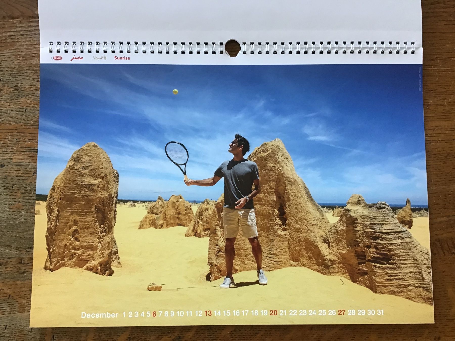 Calendari: Calendrier officiel Roger Federer 2020 – Usato da Fully venduto da Ruby97 5