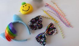 Mädchen Set Haarschmuck  - Portemonnaie